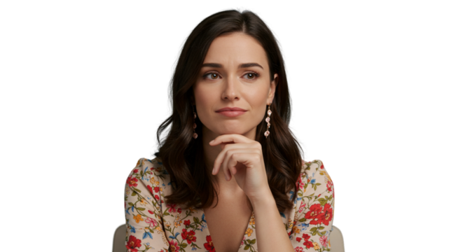 portrait of a young woman