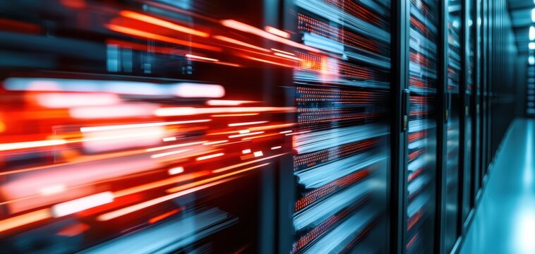 AI-powered document recognition system automatically sorting scanned files into a secure digital archive