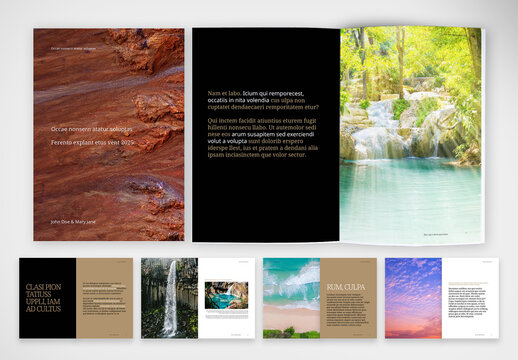 Visually Striking Photo Book