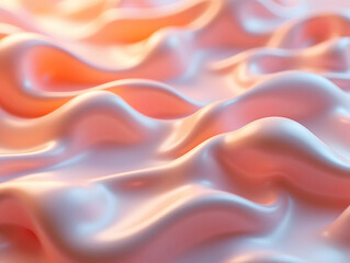 Obraz premium Dynamic fluid color gradient background, abstract KV main visual business PPT background