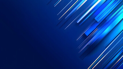 Blue energy particles tunnel blurred bokeh glowing bright abstract background