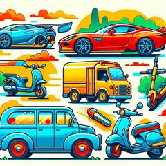 Vehicle Illustrations