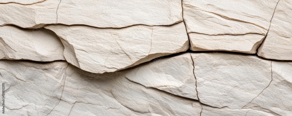Poster weathering process concept. close-up of textured stone wall showcasing unique natural patterns and c