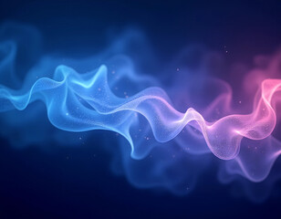 Obraz premium abstract blue smoke