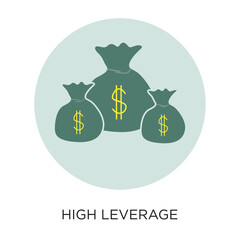 Vector illustration in financial theme