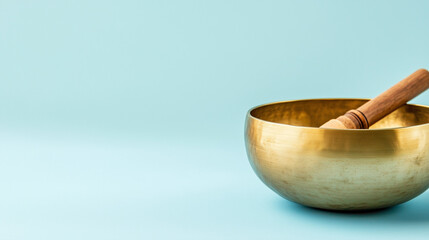 serene healing bowl in a minimalist composition