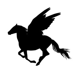 Pegasus silhouette