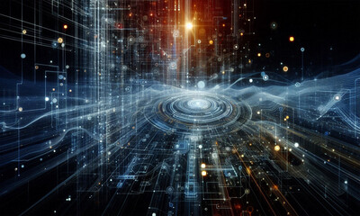 Technology Backgrounds: Futuristic Digital Designs for Websites, Presentations & Graphics