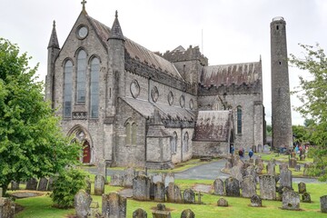 château et ville de Kilkenny en Irlande