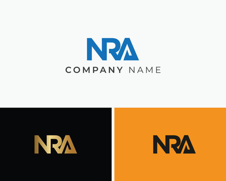 NRA Golden Logo Design