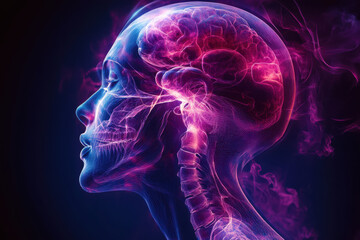 Stroke Patient Receiving Medical Care in the Hospital