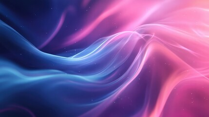 Obraz premium Abstract Pink Blue Swirling Nebula Background