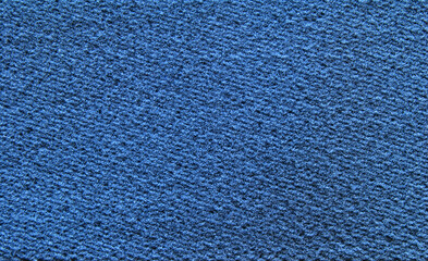 Hard dark blue fibrous fabric texture as background
