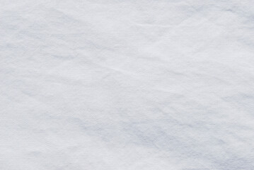 Linen fabric texture, white wrinkled canvas cloth texture as background