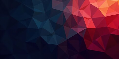 Fototapeta premium Sharp, dark polygons, deep shadows, abstract texture , universe, abstract, black