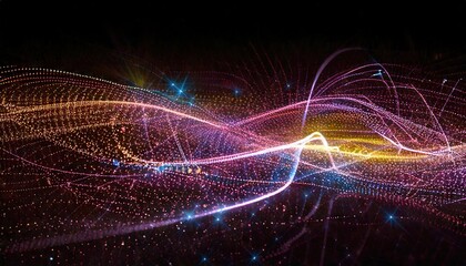 輝き、流れ、魔法、宇宙の魅惑