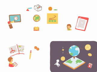 Dynamic Visual Aids for Interactive Learning Materials