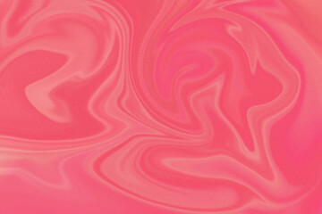 Fototapeta premium Vibrant pink swirling abstract pattern with smooth marbling and fluid curves