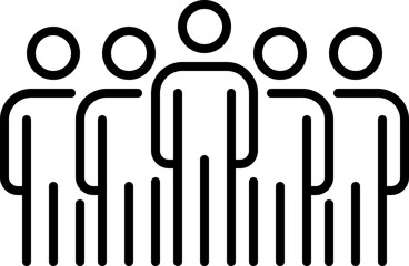 People Icons Work Group Team Business, Group Of People Icon