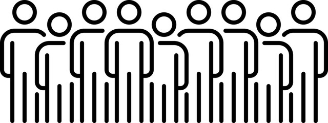 People Icons Work Group Team Business, Group Of People Icon