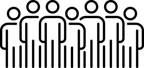 People Icons Work Group Team Business, Group Of People Icon