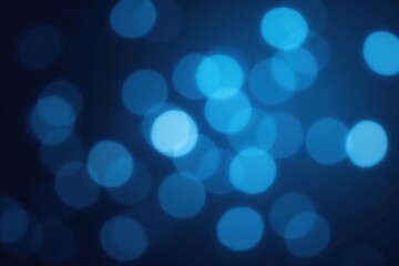 Fototapeta premium Abstract blue bokeh, blurred lights, soft focus , fantasy, dreamy, subtle