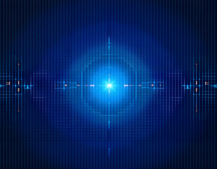 abstract blue background with lines