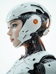 Fototapeta premium robot cyborg 