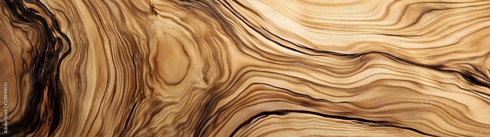 Leinwandbilder intricate and captivating wooden grain patterns forming an and abstract natural background with rust