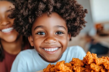 Cozy Family Sports Watch Party Lively Home Gathering with Cheery Kids and Crispy Snacks Dynamic Content for Parenting Blogs and Lifestyle Engagement