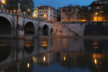 Naklejka premium Tevere River