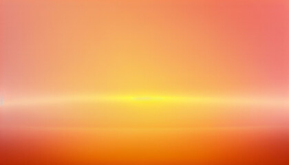 Obraz premium Vibrant Gradient Background – Gradient Sunset Tangerine Blending Into - Version 1