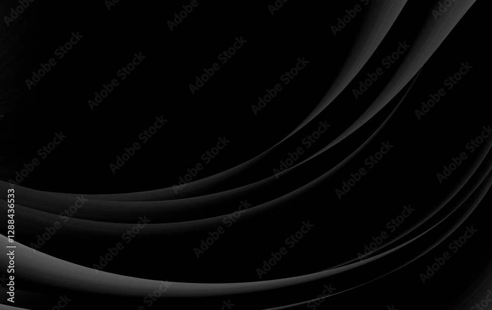 Fototapete abstract black and silver are light gray with white the gradient is the surface with templates metal texture soft lines tech diagonal background black dark sleek clean modern.