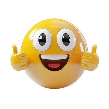 recommend clip art: 3D Smiling Emoji Character Giving Thumbs Up isolated on transparent background,Happy Cartoon Face,emoticon face icon in sunglasses giving a thumbs up cartoon,Happy Yellow Emoji Giving Thumbs Up,path