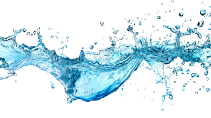 Dramatic water splash nature png transparent background crisp white setting high-resolution visual concept