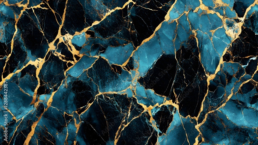 Fototapete mesmerizing marble texture with dramatic veins and cracks showcasing captivating patterns and brilli
