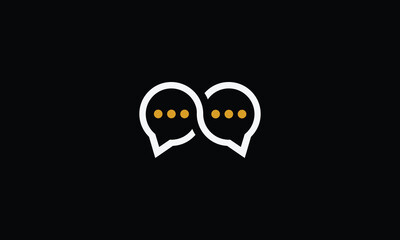 Fototapeta premium Infinity texting logo design