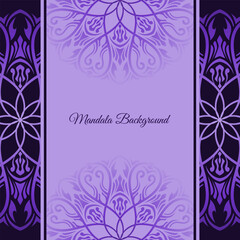 Luxurious ornamental mandala background, beautiful decoration