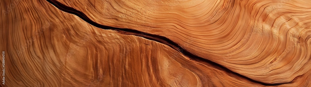 Leinwandbilder mesmerizing swirls of natural wooden texture for backdrops and design captivating abstract pattern o