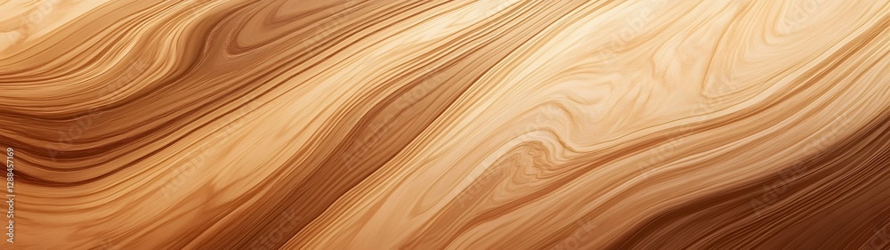Poster mesmerizing wooden wave abstract art texture digital background for elegant interior design luxury b