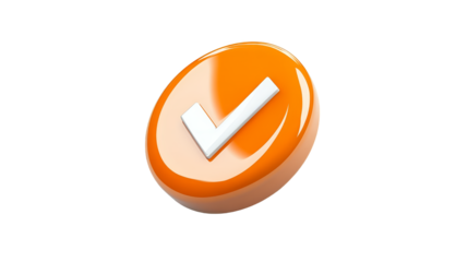 Checkmark icon on background, a symbol of accuracy, correctness, and validation