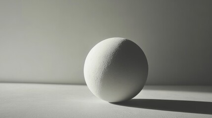 White Egg on Table