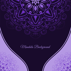 Luxurious ornamental mandala background, beautiful decoration