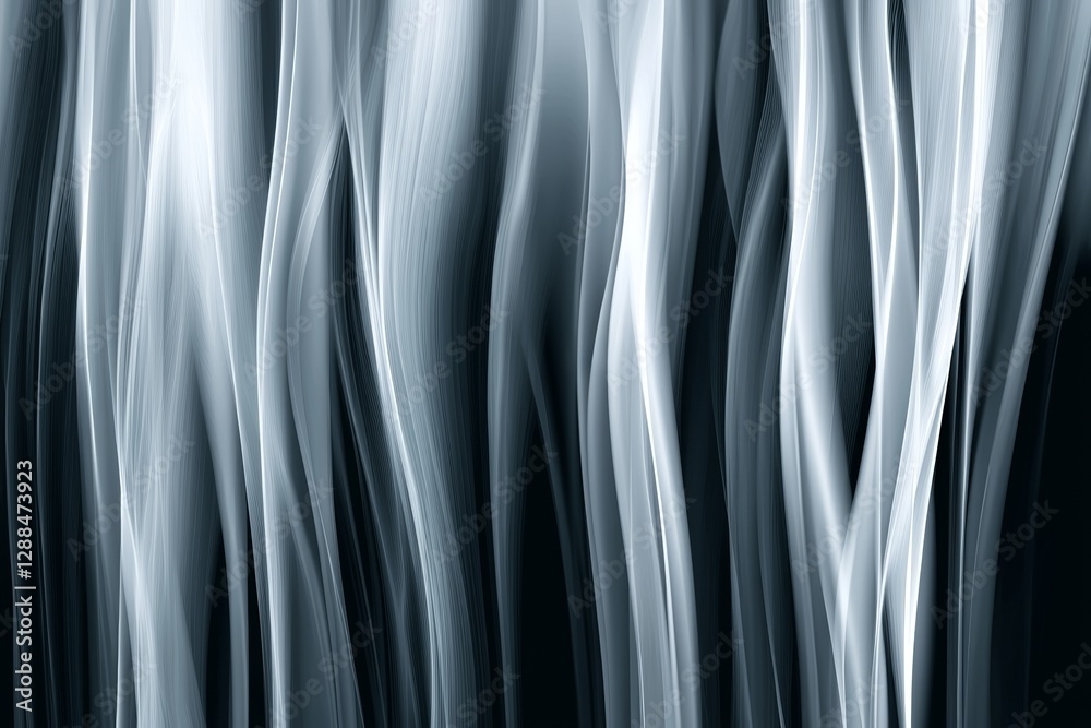 Poster analog crt monitor display showing an abstract line stripe in close-up detail on the tv screen