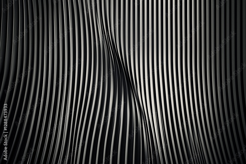 Poster a close-up view of an abstract line stripe on a tv screen, specifically an analog crt monitor displa