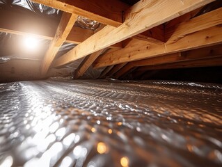 Radiant Barrier Insulation in Attic Space:  Efficient Home Energy Conservation