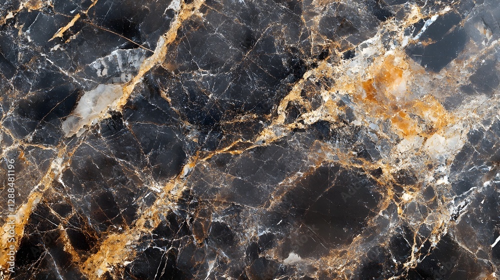 Aufkleber striking marble texture with rich brown and vibrant orange tones showcasing a captivating natural pa