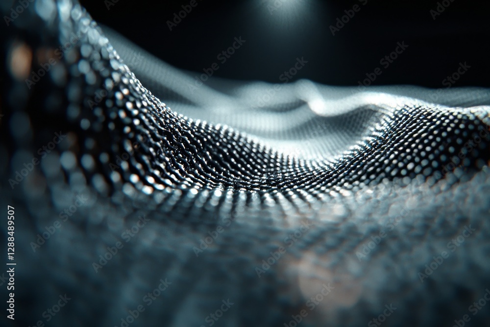 Poster screens utilizing both crt and led technologies display three colored dots per pixel upon close insp