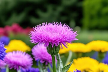 Obraz premium landscapes with flowers