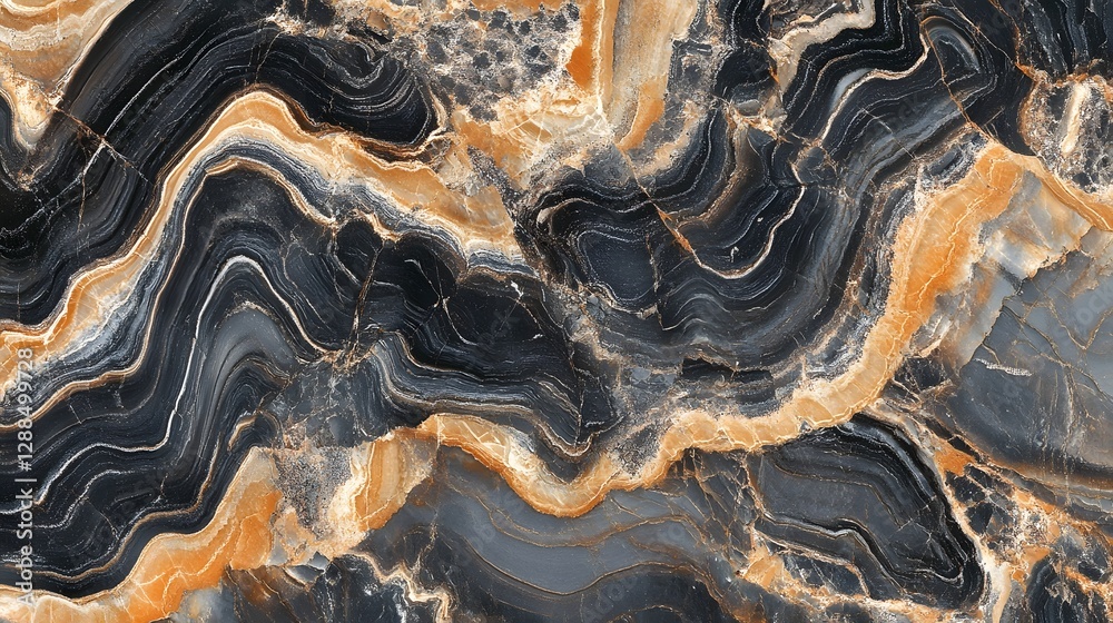 Aufkleber stunning colorful abstract mineral rock texture natural marble stone geology background vibrant pris